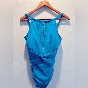 NWOT. Magicsuit.Turquoise studded swimsuit. One Piece